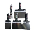 Set mit 5 Malermessern aus Edelstahl
