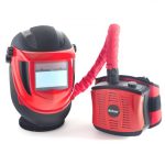 Casco per saldatura ventilato Weltek- Navitek S13 Airkos con visione laterale